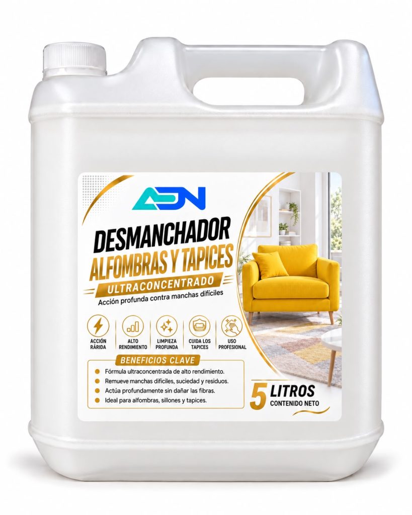 DESMANCHADOR DE ALFOMBRAS CONCENTRADO ADN 5 LT
