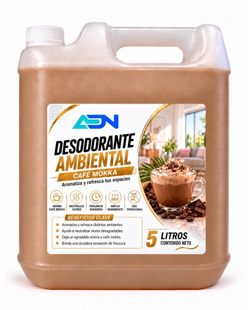DESODORANTE AMBIENTAL CAFE MOKKA ADN 5 LT
