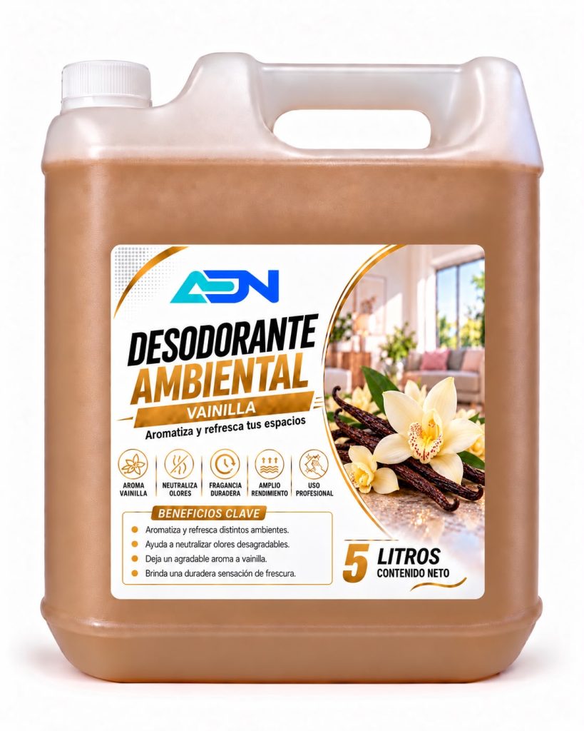 DESODORANTE AMBIENTAL VAINILLA ADN 5 LT