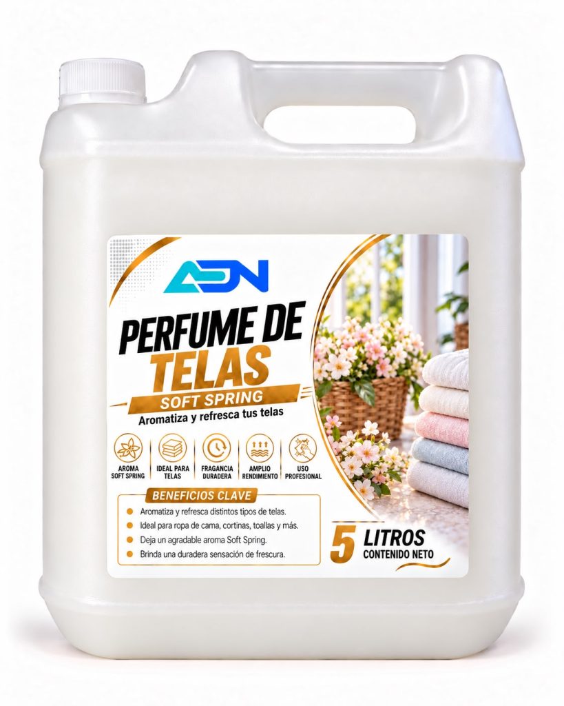 PERFUME DE TELAS SOFT SPRING ADN 5 LT
