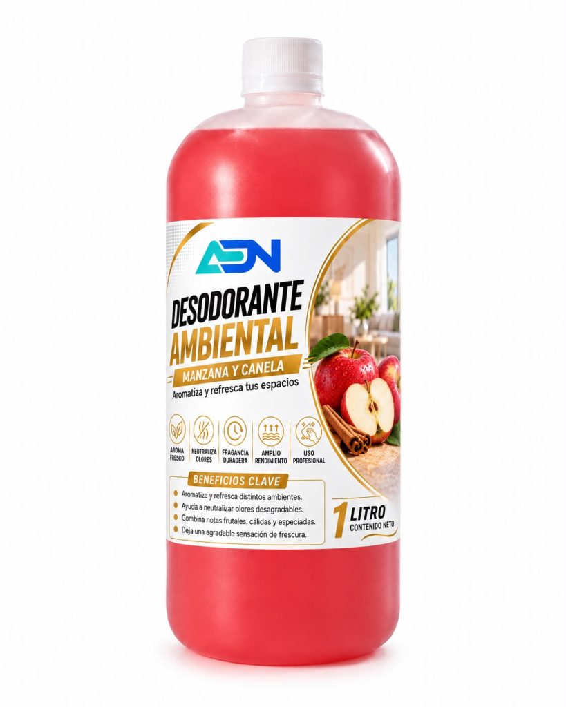 DESODORANTE AMBIENTAL MANZANA CANELA ADN 1 LT