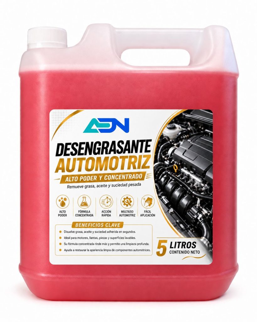 DESENGRASANTE INDUSTRIAL ALTO PODER ADN 5 LT