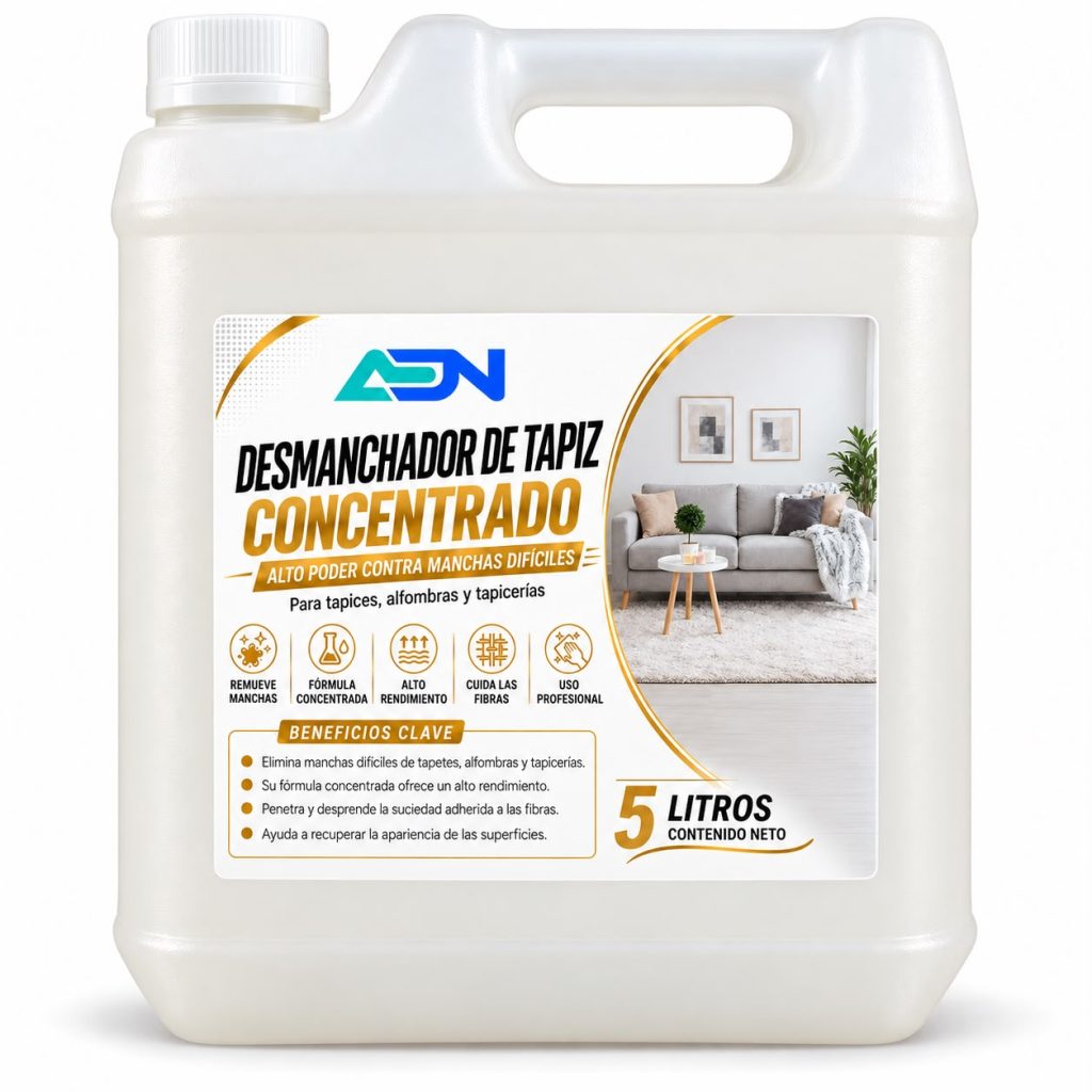 DESMANCHADOR TAPIZ CONCENTRADO ADN 5 LT