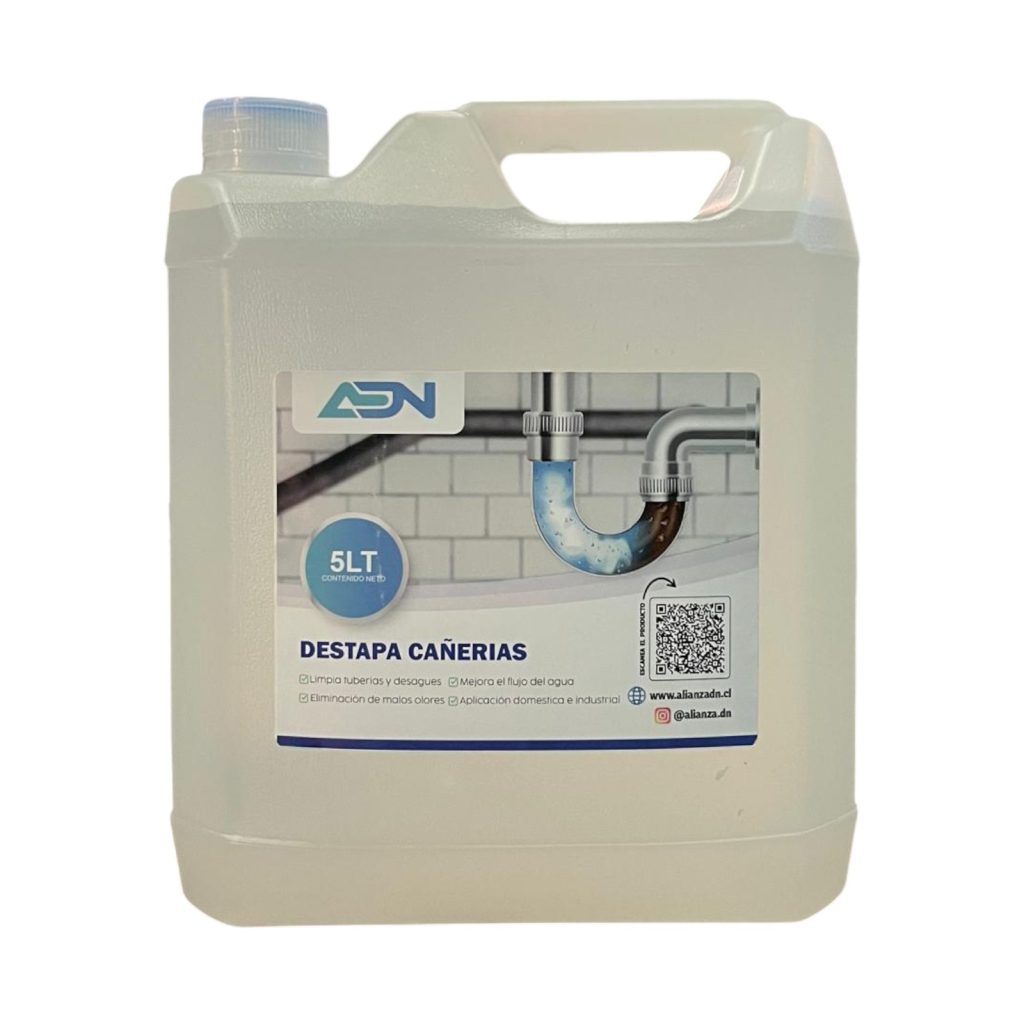 DESTAPA CAÑERIAS ULTRA PODER ADN 5 LT