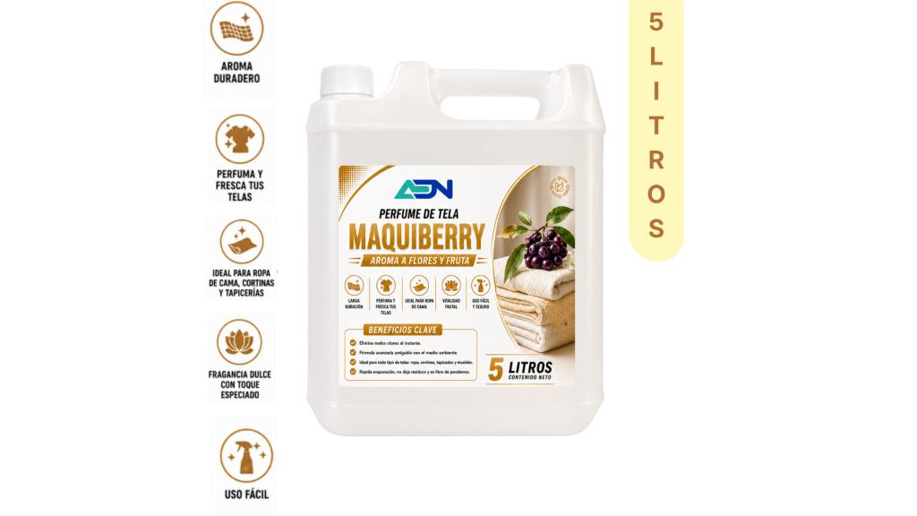 PERFUME DE TELAS MAQUIBERRY ADN 5 LT