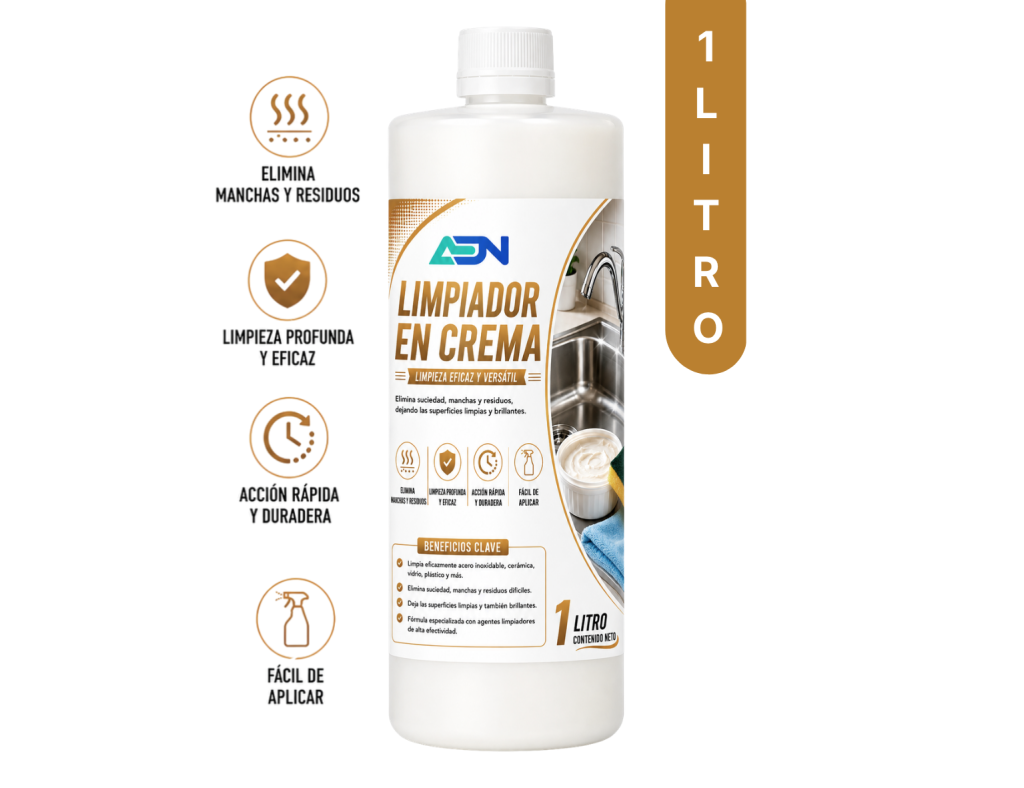 LIMPIADOR EN CREMA ADN 1 LT