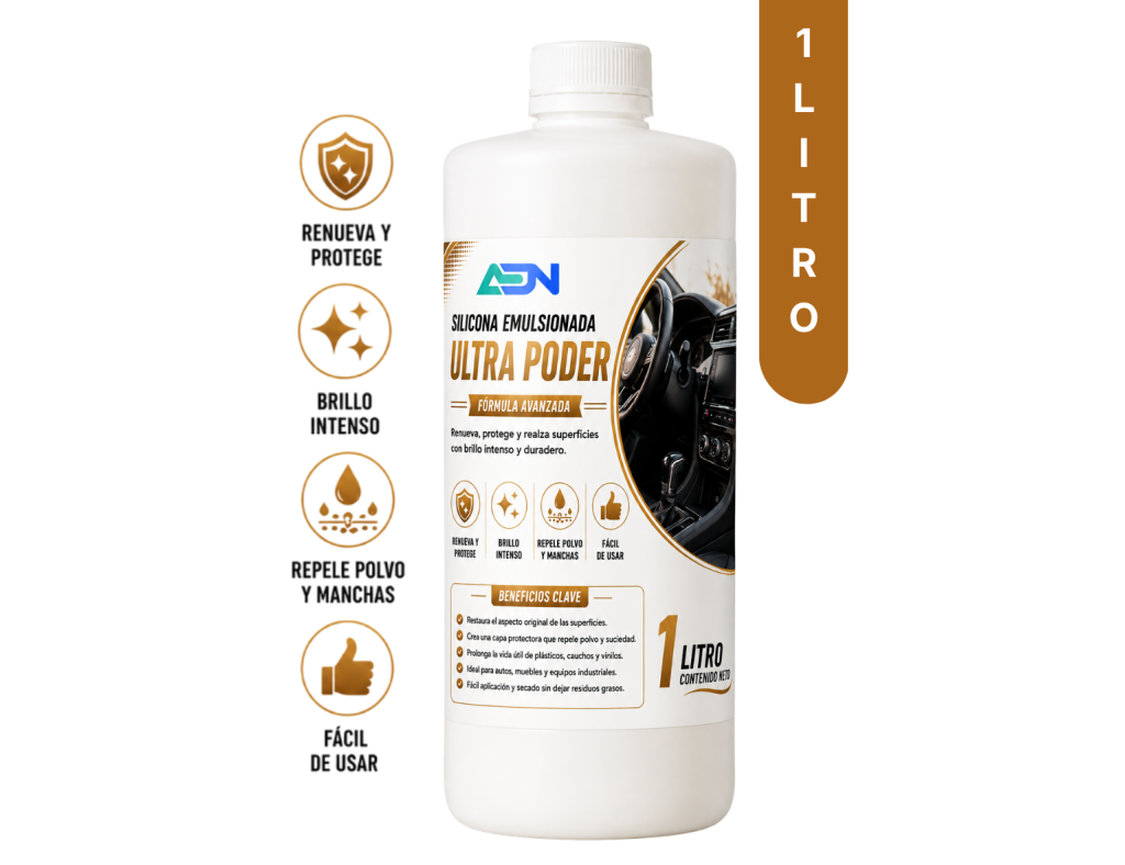 SILICONA EMULSIONADA ULTRA PODER ADN 1 LT