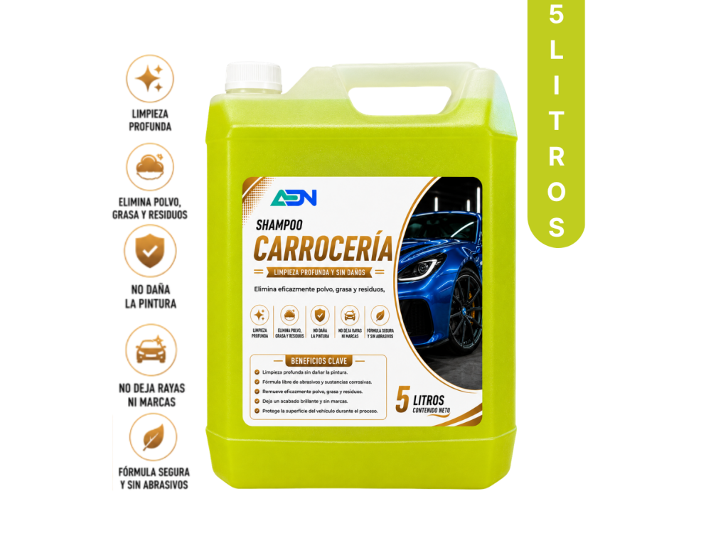 SHAMPOO CARROCERIA ADN 5 LT