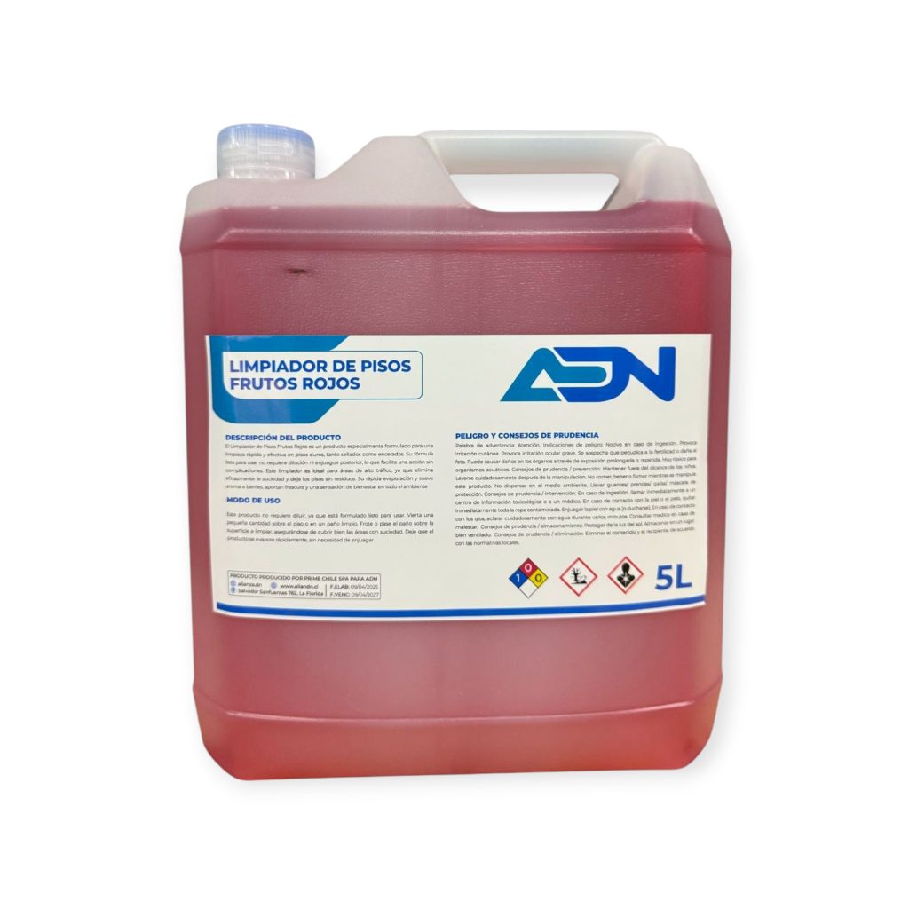 LIMPIA PISOS FRUTOS ROJOS ADN 5 LT