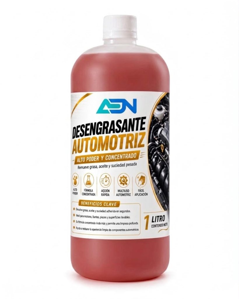 DESENGRASANTE INDUSTRIAL ALTO PODER ADN 1 LT