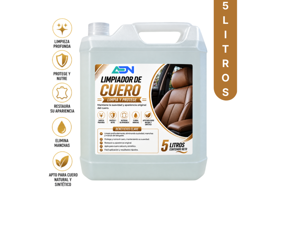 LIMPIADOR DE CUERO ADN 5 LT