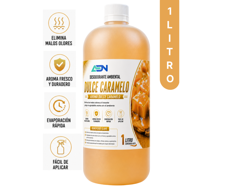 DESODORANTE AMBIENTAL DULCE CARAMELO ADN 1 LT