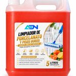 LIMPIADOR PORCELANATO Y PISO DUROS AROMA CITRICO ADN 5 LT